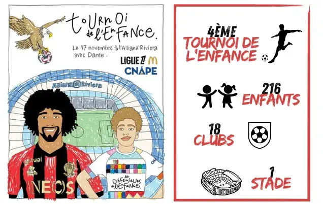 Infographie tournoi de l'enfance